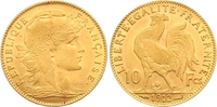 Frankreich 10 Francs Gold Dritte Republik 1870-1940. Picture