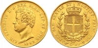 Italien-Sardinien 20 Lire Gold Carlo Alberto 1831-1849. Picture
