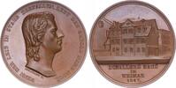 Personenmedaillen Bronzemedaille Schiller, Friedrich von *1759 Marbach/Württemberg, +1805 Weimar, Dichter und Arzt. -