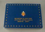 KMS mit Silbermedaille VATIKAN KURSMÜNZENSATZ 2007 mit Silbermedaille im Etui PP Proof mit OVP