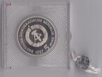DDR 5 Mark 1987 Brandenburger Tor Proof, verplombt