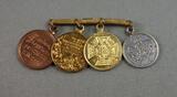 Deutsches Reich, Preussen 1871-1918 4x Miniatur-Abzeichen