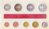 BRD KMS 1972 G Kursmünzensatz Proof in Originalfolie