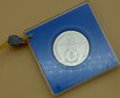 DDR 10 Mark 1979 Feuerbach Proof in Originalverpackung verplombt