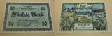 Deutsches Reich - Memelgebiet 1/2-1-2-5-10-20-50-100 Mark 1922 Notgeld der Handelskammer des Memelgebiets EF