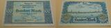 Deutsches Reich - Memelgebiet 1/2-1-2-5-10-20-50-100 Mark 1922 Notgeld der Handelskammer des Memelgebiets EF