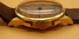Schweiz Titus Geneve 1950-59 Chronograph, Herrenuhr getragen, funktionsfähig, gut