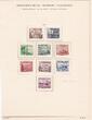 Deutsches Reich 1935/44 Lot 3.Reich div. komplette Sätze auf alten Albumseiten gestempelt