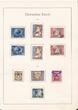 Deutsches Reich div. 1941/43 Lot, 4x alte Albumseiten 3.Reich gestempelt