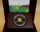Gabun 3000 Francs; 1000 Francs 2014 Nelson Mandela - Dedication Set (Gold + Silber) Proof, gekapselt in Originalverpackung mit Zertifi