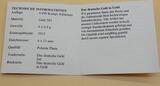 BRD 2012 Komplette Editon Das Deutsche Geld in Gold Neupreis 719.-€!!!! Proof, gekapselt mit Zertifikat