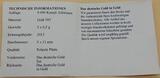 BRD 2012 Komplette Editon Das Deutsche Geld in Gold II Neupreis 599.-€!!!! Proof, gekapselt mit Zertifikat