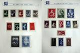 1947-1959 Saubere Saarland-/OPD Sammlung 1947/59 im Vordruckalbum postfrisch, **