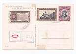 Deutsches Reich 1933-1945 Propaganda-Postkarte - Die große Truppenparade (Italien, Mussolini)