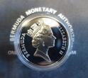 Bermuda 25 Dollars 1987 Segelschiff Sea Venture Proof gekapselt in OVP