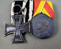 Deutsches Reich 1871-1918 Ordensspange mit 2 Auszeichnungen