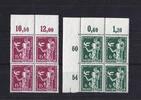 Deutsches Reich 6 + 15Pf im Viererblock Viererblock Freizeitkongress -