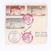 Deutsches Reich 1/2 + 1 + 3 Mark 1.Deutscher Rakentflug 1934, Thale/Harz -Zucker- -
