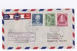 Berlin div. Luftpostbrief nach Island -