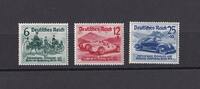 Deutsches Reich kpl. Satz Automobil-Ausstellung -