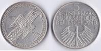 5 DM 1952 D BRD Gedenkmünze Germanisches Museum vz-st