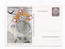 Postkarte 1939-1945 Deutsches Reich Propaganda-Postkarte - Mit unseren Fahnen ist der Sieg! 