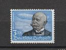3 RM 1934/39 Deutsches Reich Flugpost postfrisch, **, geprüft