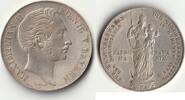 Doppelgulden 1855 Bayern, Altdeutschland Maximilian II. (1848 - 1964), -Mariensäule- fast vz