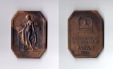 Frankreich Bronzemedaille Frankreich "Exposition Canine Evian" 1936 -