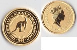 Australien 5 Dollars Australien Nugget - Känguru 1/20 Unze Gold