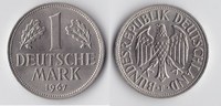 BRD 1 Mark Selten in dieser Erhaltung! -