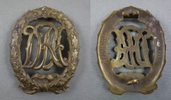 Deutsches Reich Sportabzeichen DRA (Deutscher Reichsausschuss für Leibesübungen) in Bronze -