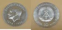 10 Mark 1973 DDR Brecht prägefrisch
