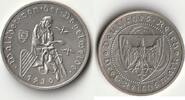 3 RM 1930 A Weimarer Republik Vogelweide vz+