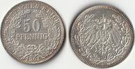 50 Pfennig 1903 A Kaiserreich Kursmünze st-