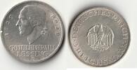 3 RM 1929 F Weimarer Republik Lessing ss-vz