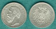 Baden 5 Mark 1902 G Friedrich I. ss/vz 227.04 US$  +  13.86 US$ shipping