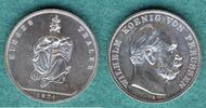 Preußen Vereinsthaler 1871 A Wilhelm I. (1861-1888) , Siegesthaler vz/stgl 110.61 US$  +  11.53 US$ shipping