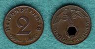 Drittes Reich 2 Reichspfennig 1937 E J.362 ss 11.64 US$  +  11.53 US$ shipping