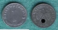 Drittes Reich 1 Reichspfennig 1945 E J.369 ss 45.41 US$  +  11.53 US$ shipping