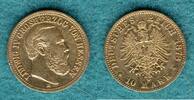 Hessen Ludwig IV. (1877-1892) 10 Mark 1878 H ss