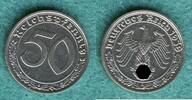 Drittes Reich 50 Reichspfennig 1939 A Kursmünze vz 45.41 US$  +  11.53 US$ shipping