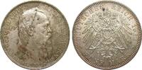 5 Mark Bayern Luitpold 1911 D Kaiserreich  wz. Kratzer, fast Stempelglanz