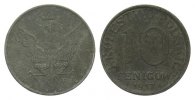 Kolonien und Nebengebiete 10 Fenigów, Schrift nahe am Rand -