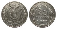 Kaiserreich 25 Pfennig -