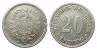 Kaiserreich 20 Pfennig -