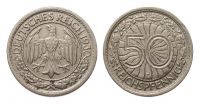 Weimarer Republik 50 Pfennig -
