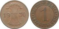 Weimarer Republik 1 Pfennig -
