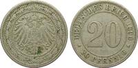 Kaiserreich 20 Pfennig -