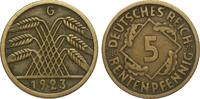 Weimarer Republik 5 Rentenpfennig -